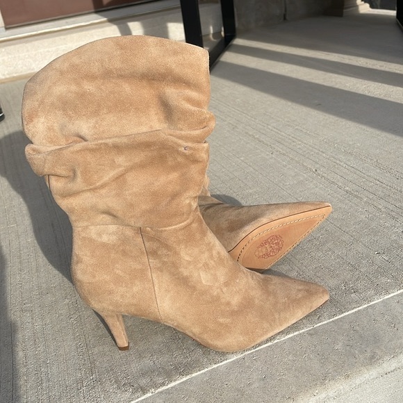 Vince Camuto boots Taupe Suede - Picture 2 of 12